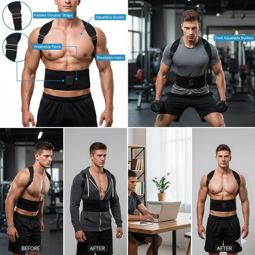 Posture Corrector Belt – Unisex